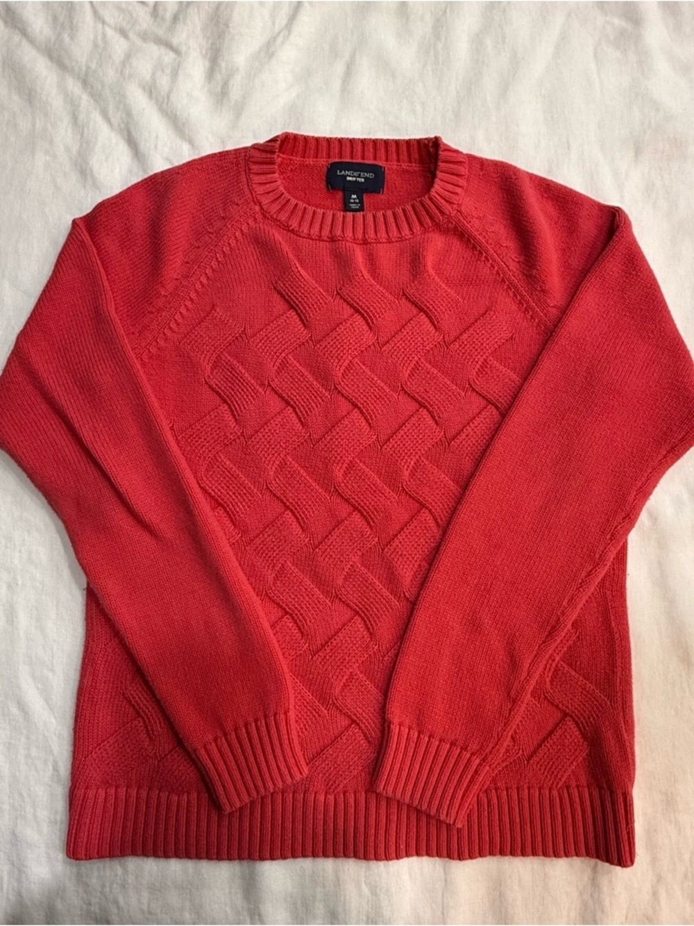 Lands End Drifter Sweater Size M (10-12)